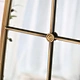 geometric grid mirror